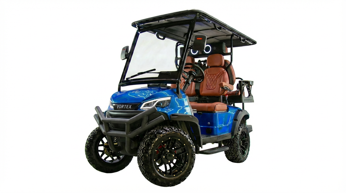 Vortex V4 - Metallic Blue - Brown - Black