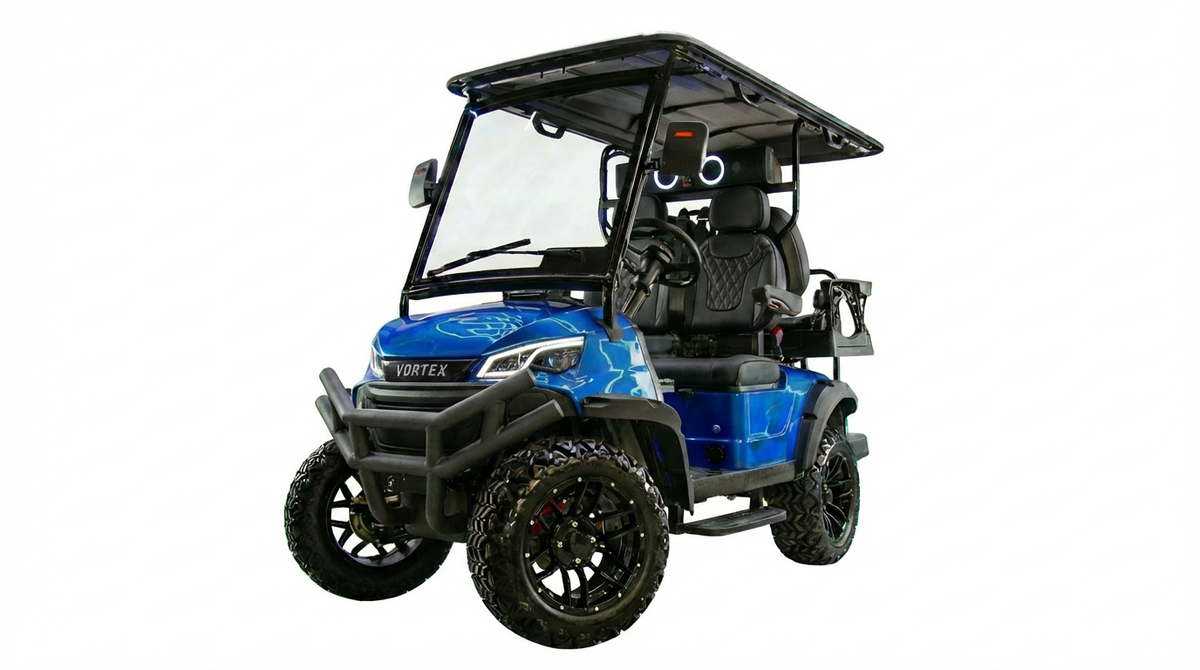 Vortex V4 - Metallic Blue - Black - Black