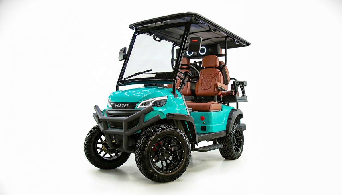 Vortex V4 - Cyan - Brown - Black