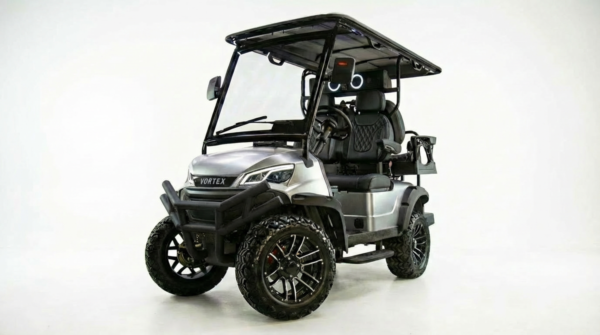 Vortex V4 - Silver - Black - Polished