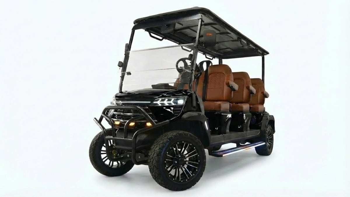 Phantom 6P - Gloss Black - Brown - Polished