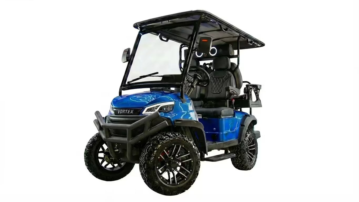 Vortex V4 - Metallic Blue - Black - Polished