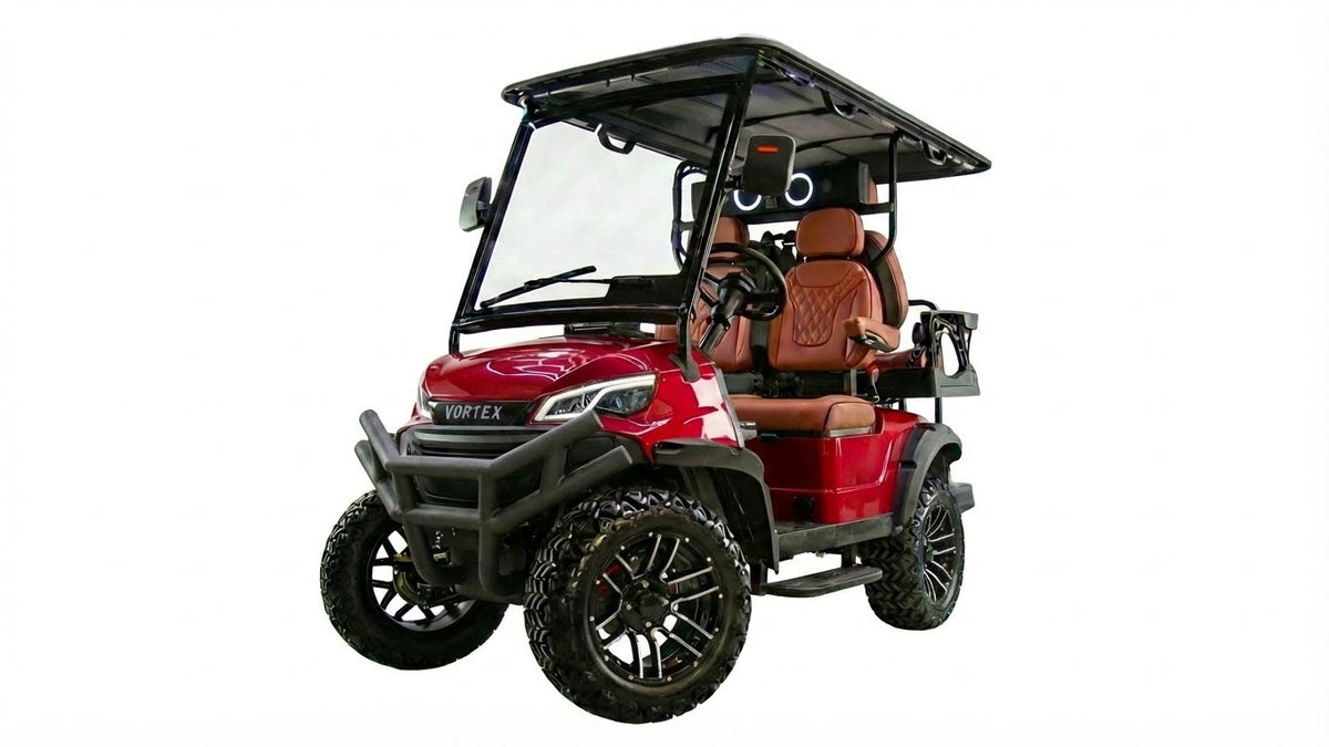Vortex V4 - Metallic Red - Brown - Polished