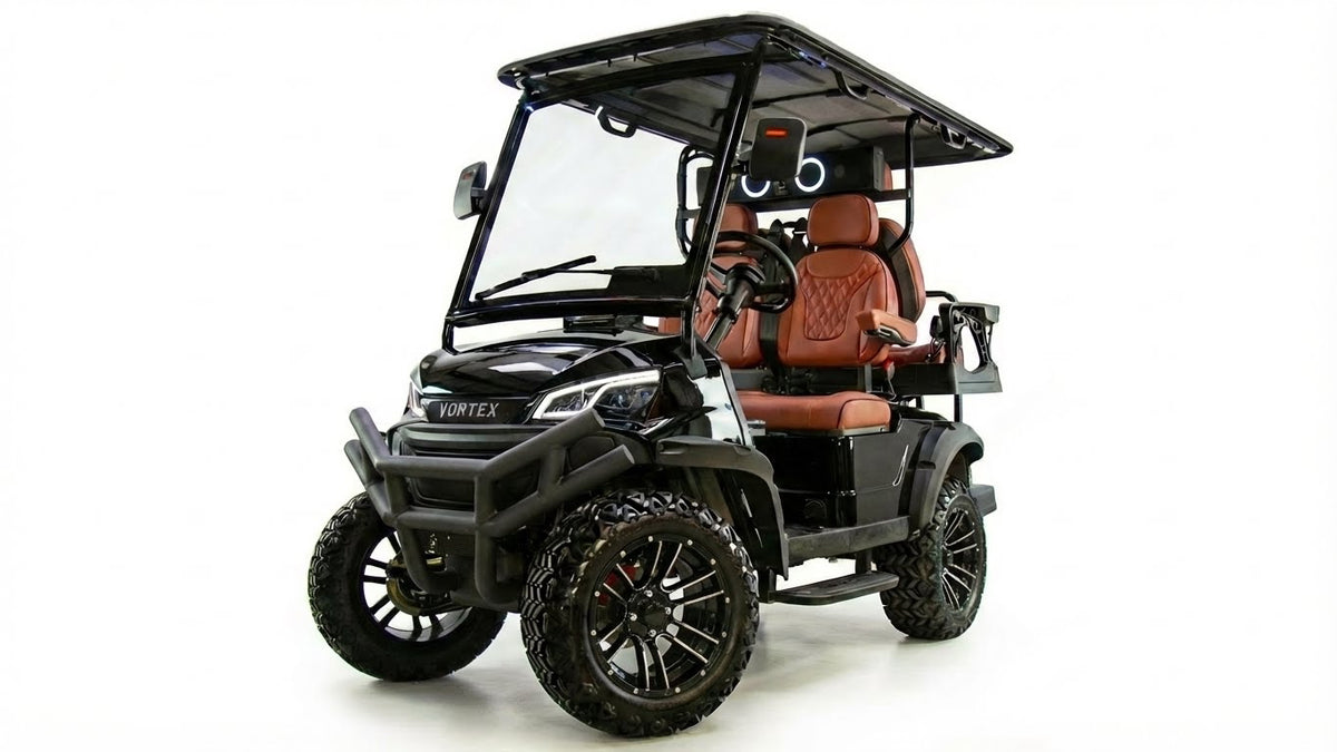 Vortex V4 - Gloss Black - Brown - Polished