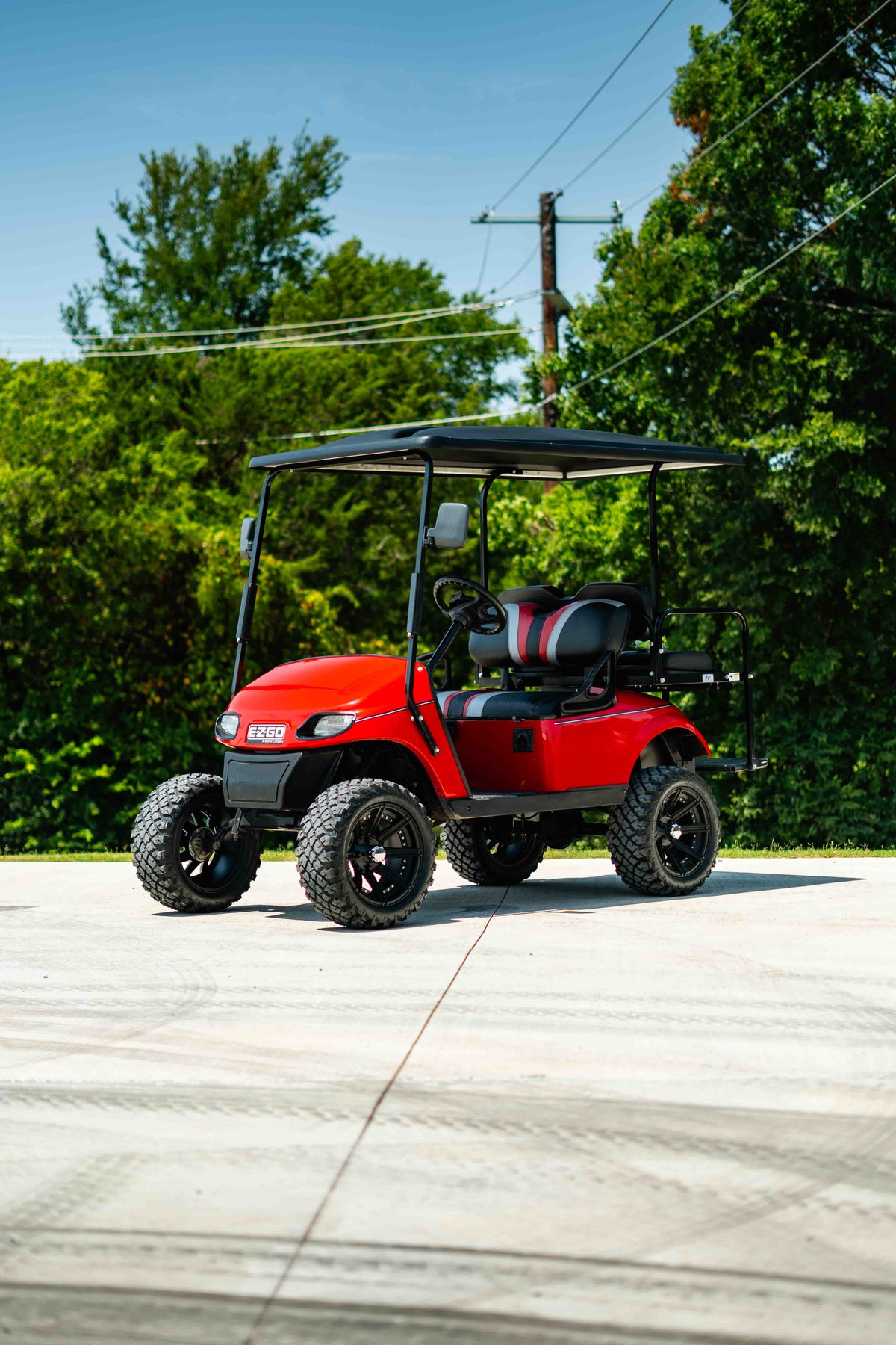 Flame Red EZGO