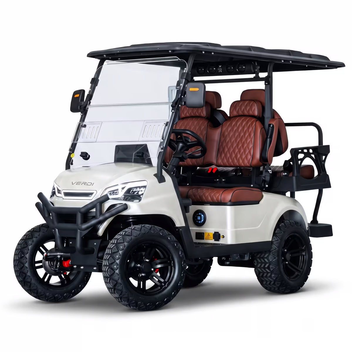 Aspen S4 - Pearl White - Brown - Black