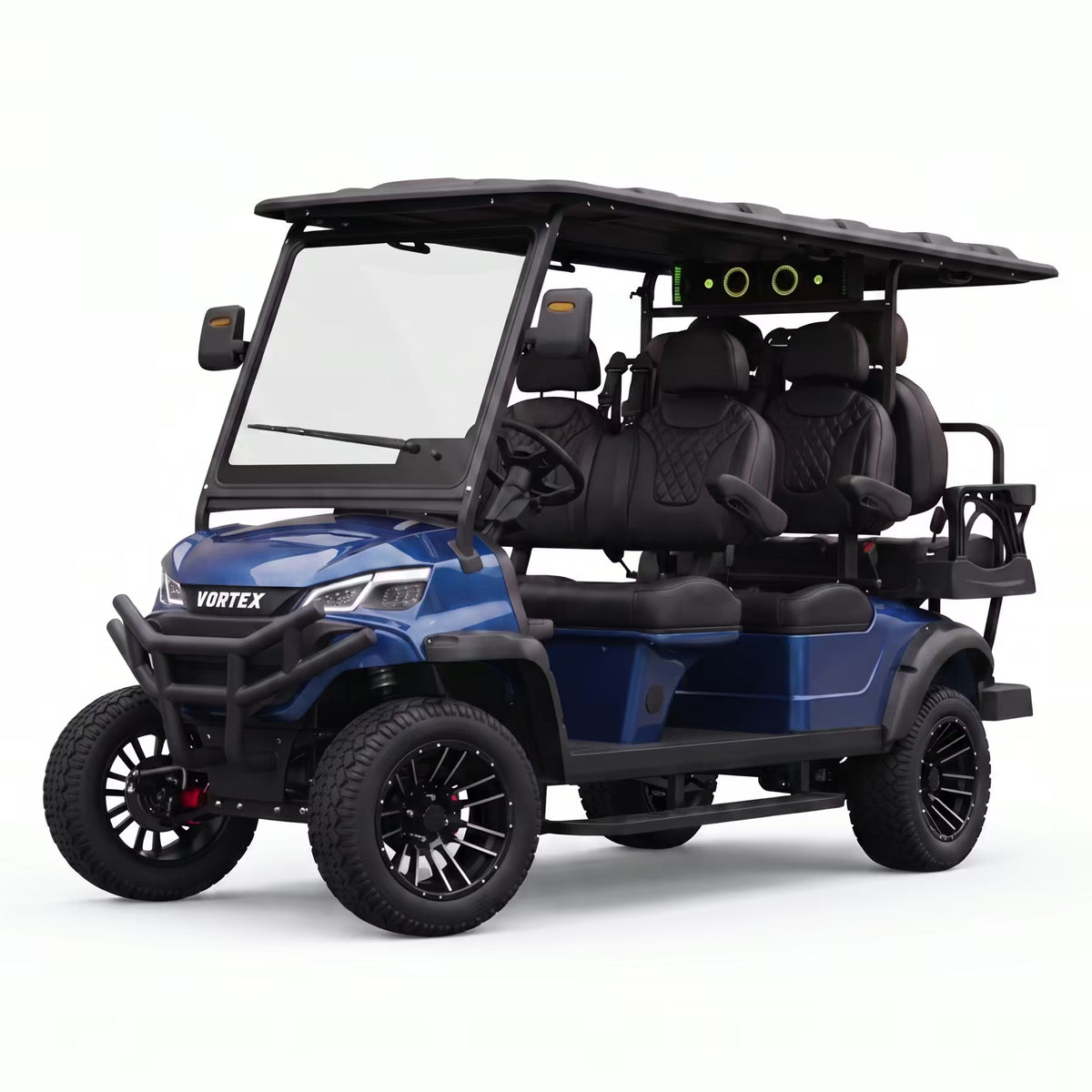 Vortex V6 - Metallic Blue - Black - Black
