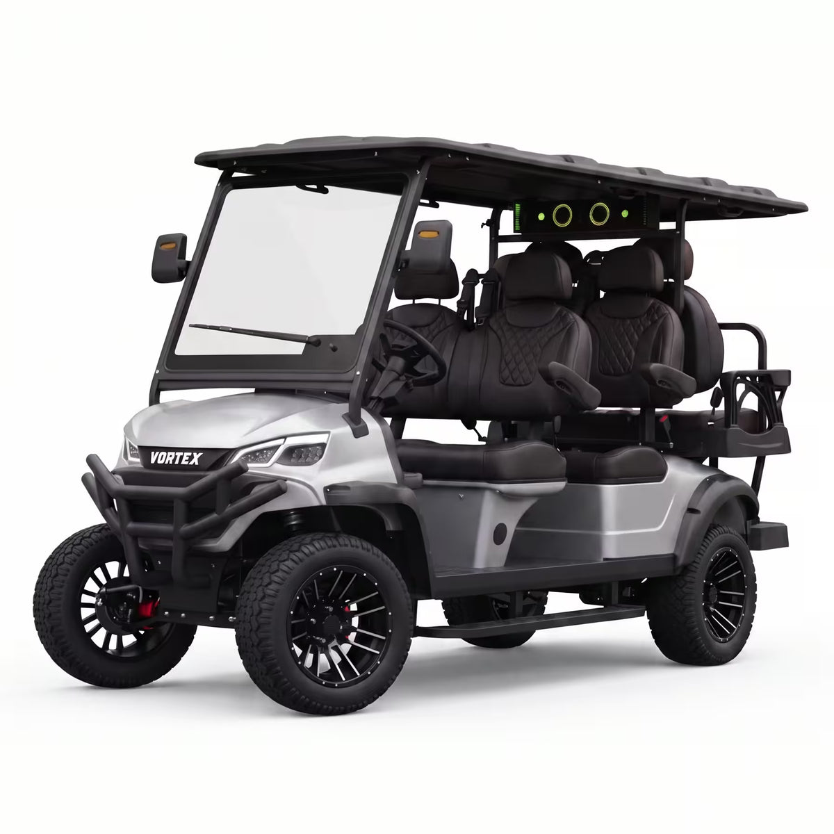 Vortex V6 - Silver - Black - Polished