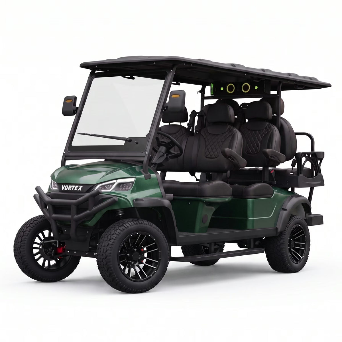 Vortex V6 - Forest Green - Black - Polished