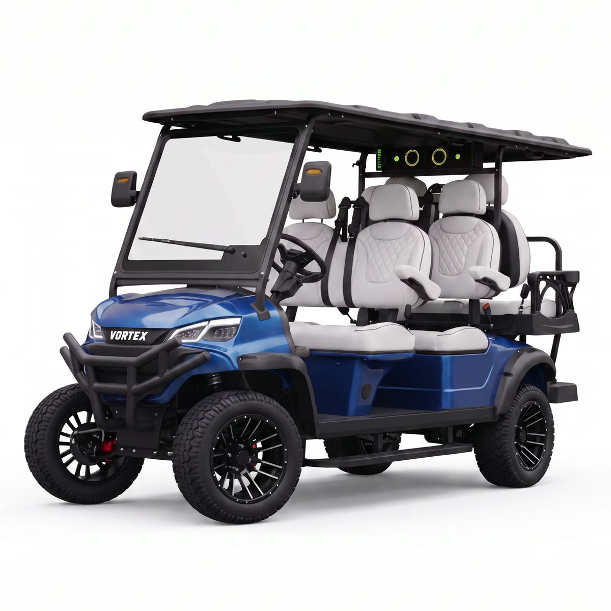 Vortex V6 - Metallic Blue - White - Polished