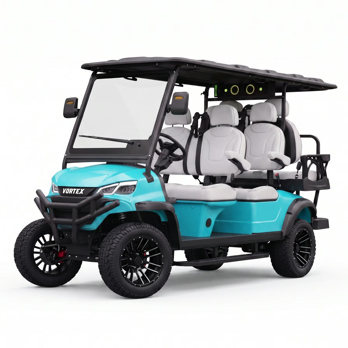 Vortex V6 - Cyan - White - Black
