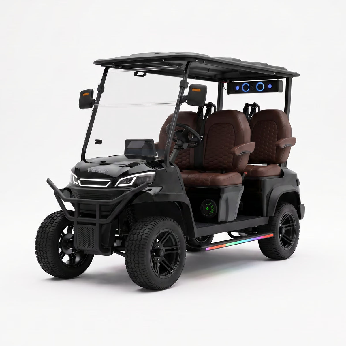 Aspen F4 - Metallic Black - Brown - Black
