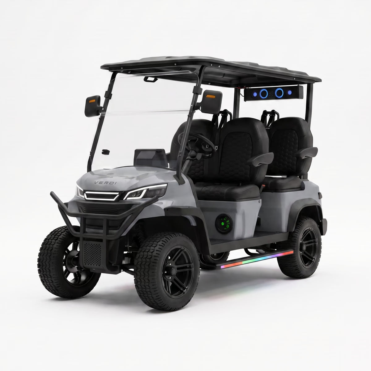 Aspen F4 - Silver Metallic - Black - Black