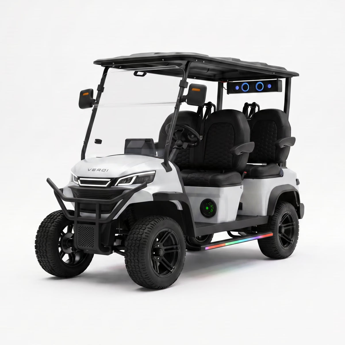 Aspen F4 - Pearl White - Black - Black