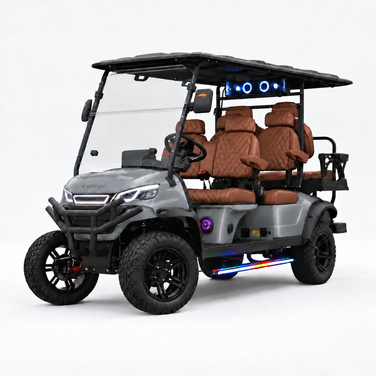 Aspen S6 – Gray Metallic / Brown / Black