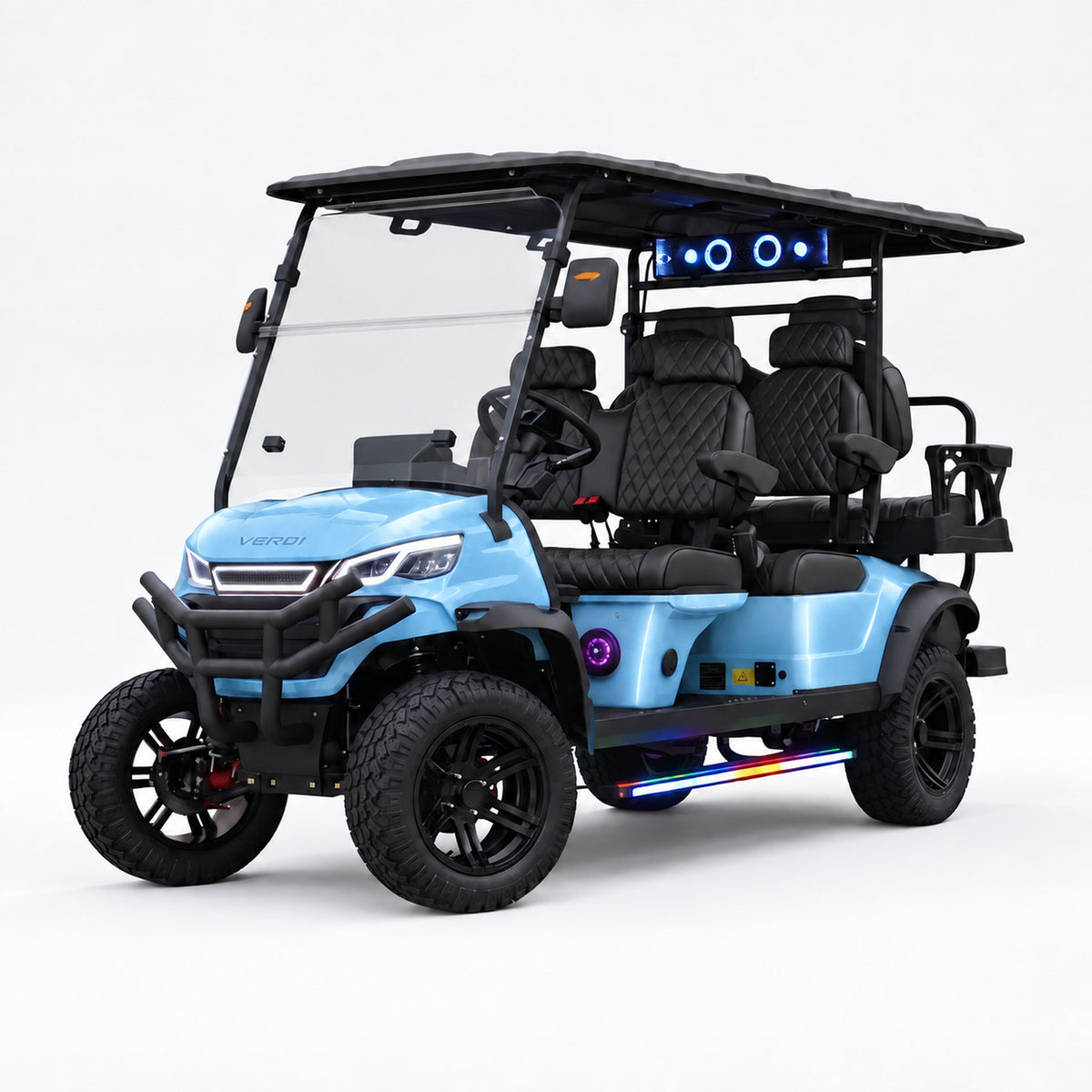Aspen S6 – Ice Blue Metallic / Black / Black